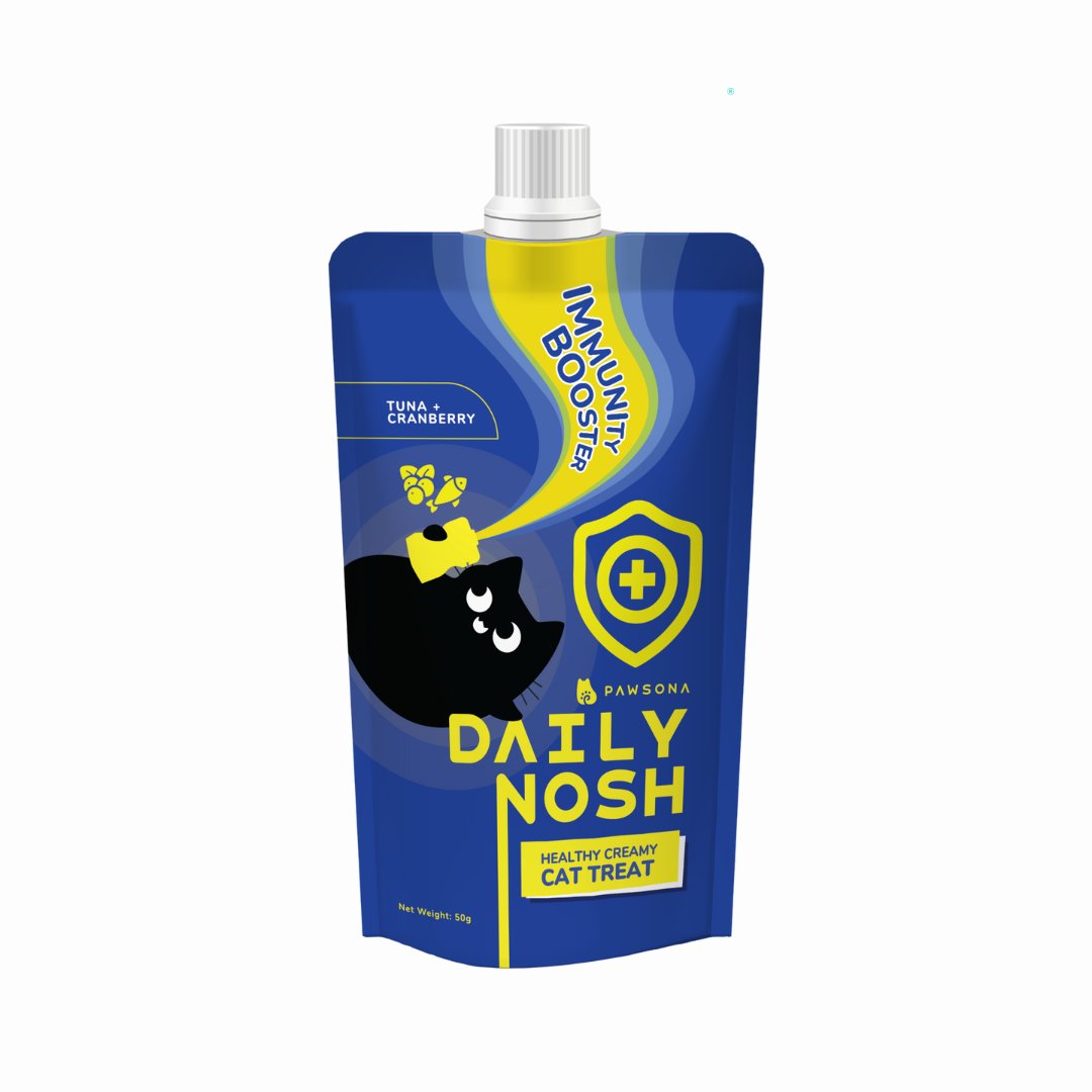 Hairball Control - Chicken & Cat Grass Formula 50g - Pawsona Cat Supplements cat supplement cat treat fluffy hair cat