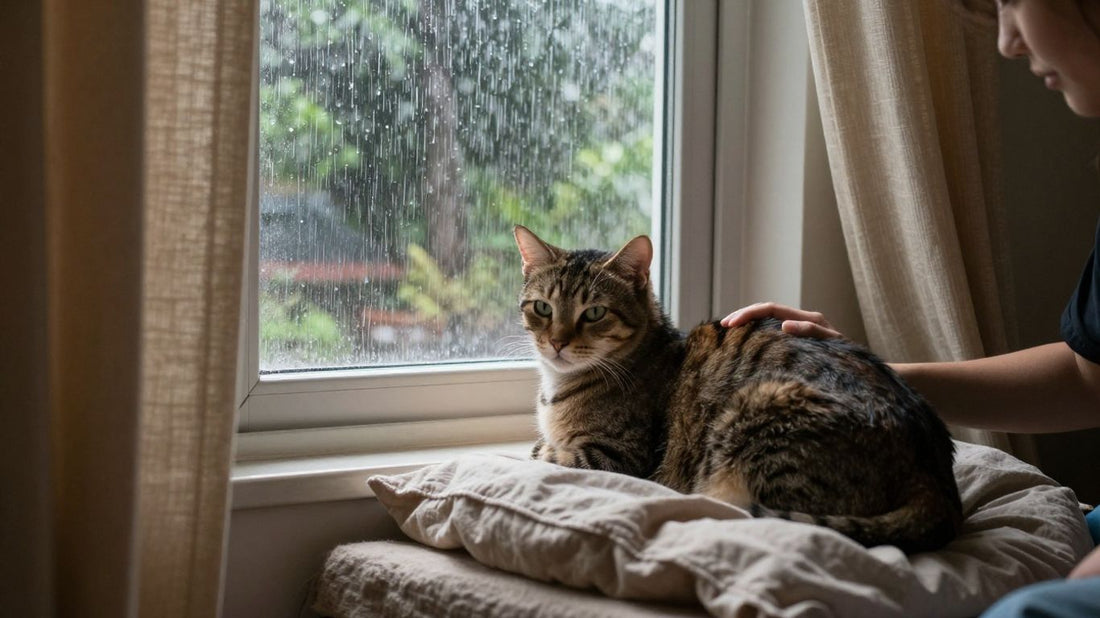 Thunderstorm anxiety in cats in Malaysia: signs, causes, and how to help