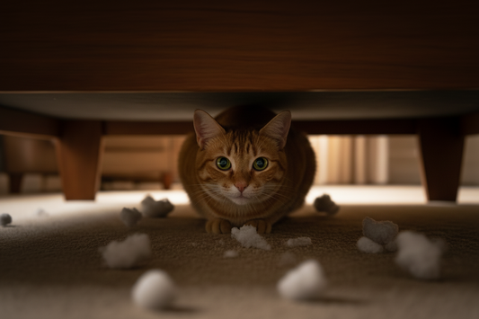 How to Stop a Cat From Hiding: What My Foster Cat Taught Me