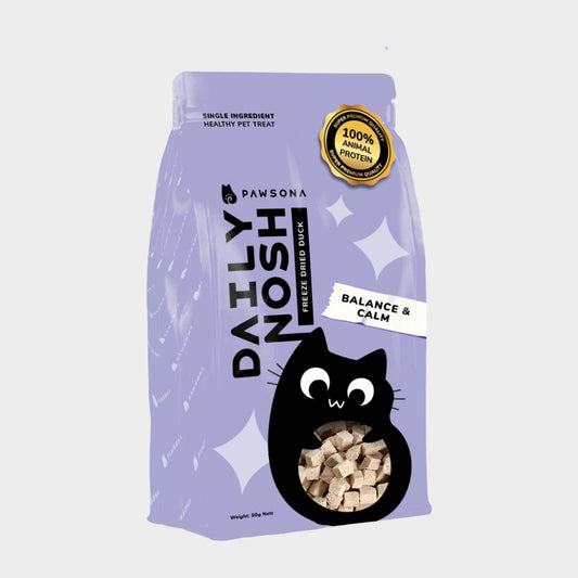 Daily Nosh Freeze-Dried Duck - Pawsona Cat Boosters cat booster cat fish oil cat protein