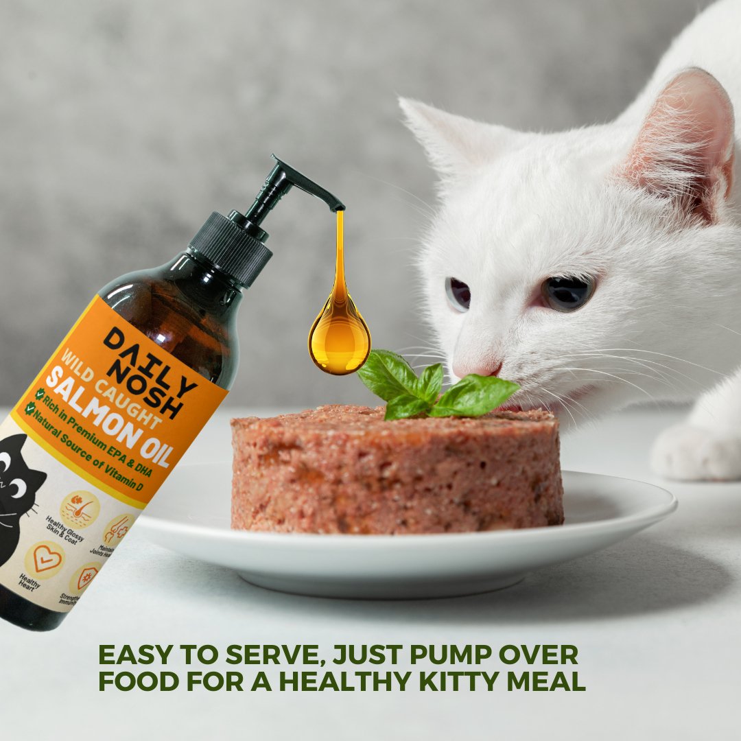 Pawsona Daily Nosh Salmon Oil for Pets Boost Health Vitality