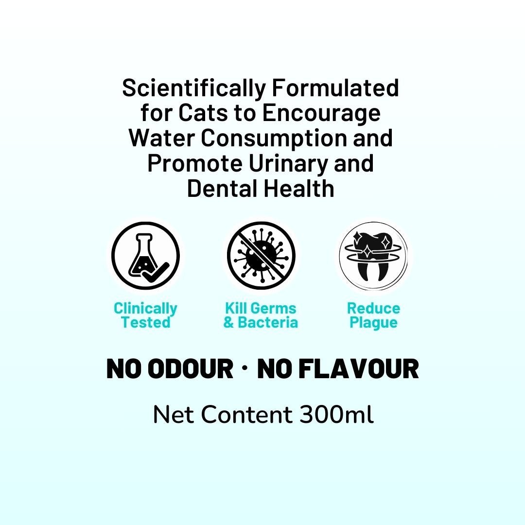 Cat Additive Sca Cat Dental Water Additive | Water Additive for Cats Teeth | Pawsona